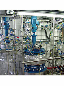 160 litre cryogenic reactor vessel