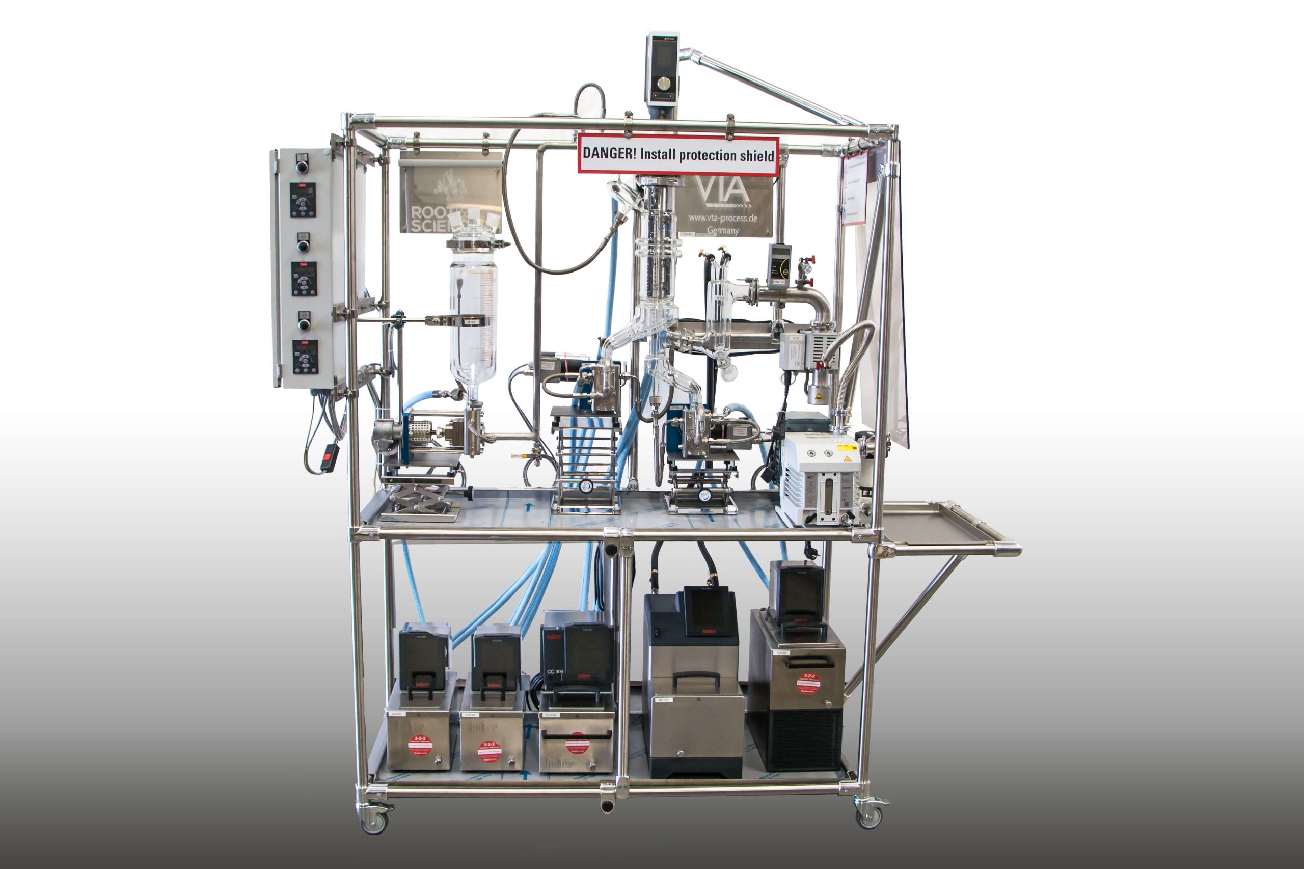 VTA Short Path Distillation Lab -VKL with Huber units